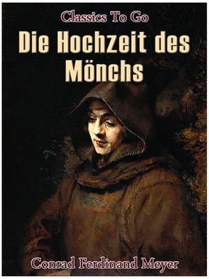 cover image of Die Hochzeit des Mönchs